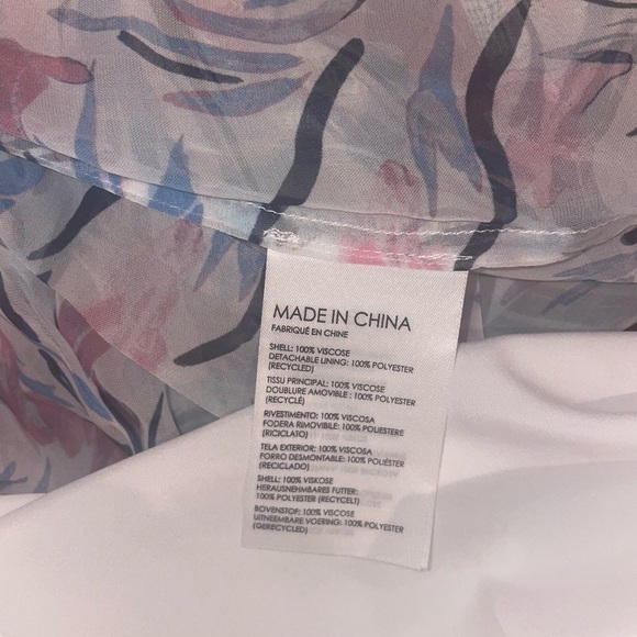 Club Monaco Floral Maxi Wrap Dress 🌸NWT - Picture 10 of 10